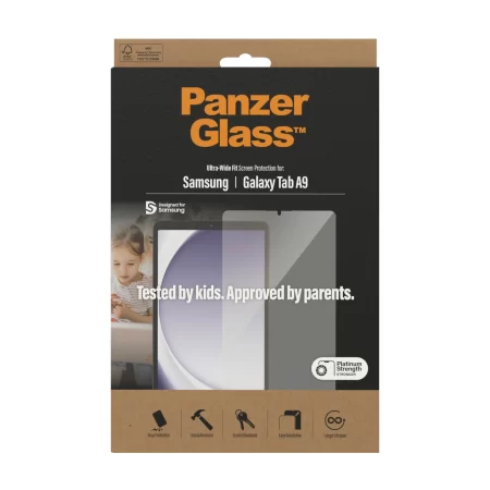 PanzerGlass®️ Screen Protector Samsung Galaxy Tab A9 | Ultra-Wide Fit