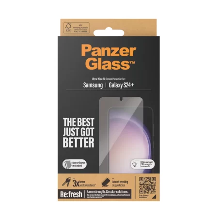 PanzerGlass® Screen Protector Samsung Galaxy S24 Plus